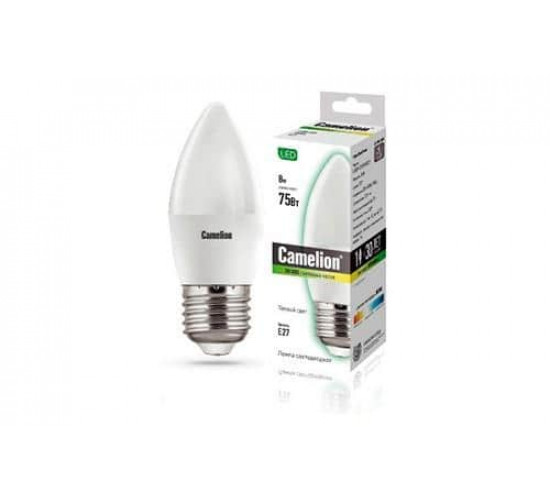 ნათურა ლედLED LED8-C35-830-E27 8W