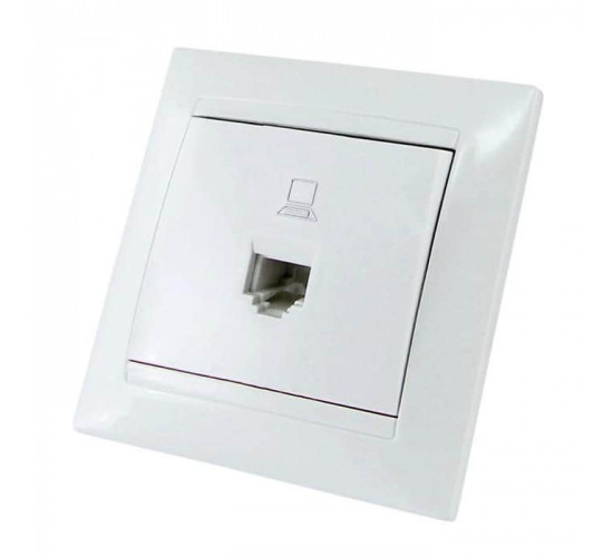 როზეტი კომპიუტერის TDM Lama SQ1815-0016 RJ45 1 განყოფილებიანი