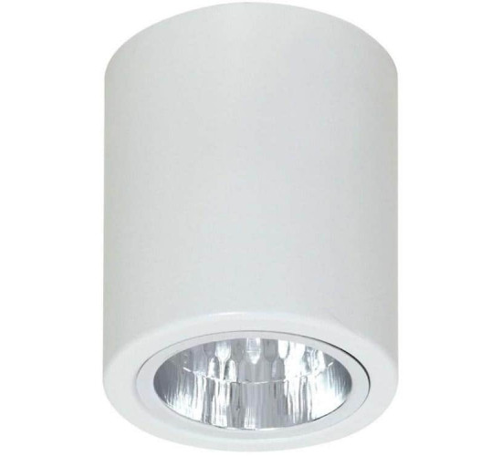 სანათი წერტილოვანი Downlight round 7236 D11 1xE27 60W ელექტრო აქსესუარები, წვრილი ტექნიკა ტექნიკური მახასიათებლები: • მწარმოებელი: Luminex • ნათურების რაოდენობა: 1 • ცოკოლის ტიპი: E27 • დაცვის ტიპი: IP20 • მაქსიმალური სიმძლავრე: 60W ფიზიკური პარამეტრები: • სიმაღლე: 12. სანათი წერტილოვანი Downlight round 7236 D11 1xE27 60W