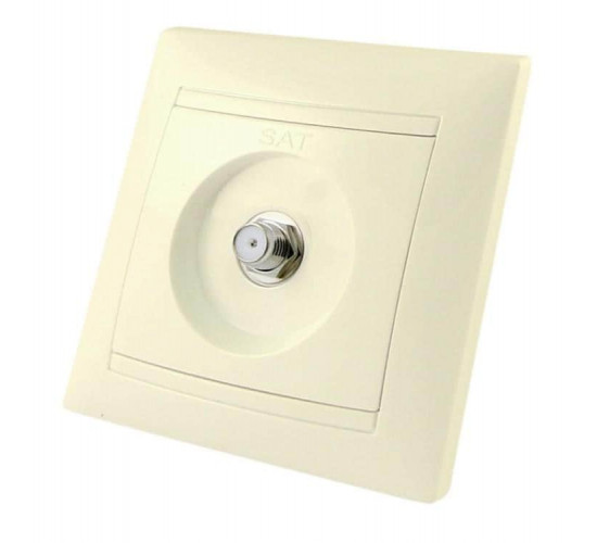 როზეტი ტელევიზორის TDM Lama SQ1815-0121 SAT (F) 1 განყოფილებიანი ელექტრო აქსესუარები, წვრილი ტექნიკა TDM Electric სთავაზობს თავის მომხმარებელს ხარისხიან, თანამედროვე და უსაფრთხო ელექტრომოწყობილობას. როზეტი ტელევიზორის TDM Lama SQ1815-0121 SAT (F) 1 განყოფილებიანი