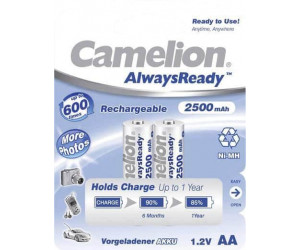 აკუმულატორიAlways Ready AA 2500 mAh NiMH 2 ც