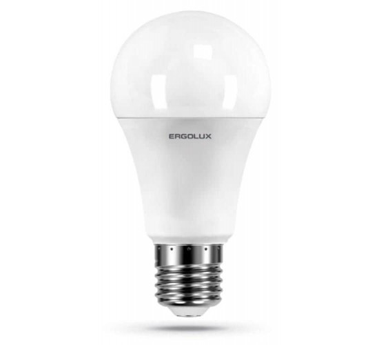 შუქდიოდური ნათურა Ergolux LED-A60-17W-E27-3K 3000K 17W E27