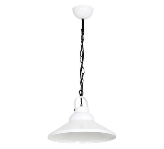 საკიდარი Iron 6183 1xE27 60W white ელექტრო აქსესუარები, წვრილი ტექნიკა საკიდარი Luminex Iron 6183 1xE27 60W white ტექნიკური მახასიათებლები:• მწარმოებელი: Luminex დამატებითი მახასიათებლები:• მაქსიმალური სიმძლავრე: 60W• დაცვის ტიპი: IP20 • ცოკოლი: E27 ფიზიკური პარამეტრები:• ნათურების რაოდენობა: 1• მა საკიდარი Iron 6183 1xE27 60W white