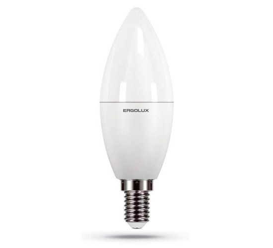 შუქდიოდური ნათურა Ergolux LED-C35-9W-E14-3K