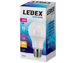 შუქდიოდური ნათურა 7W E27 6500K LED7-9116 LEDEX