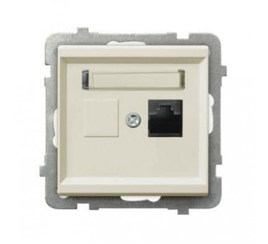 როზეტი კომპიუტერის GPK-1R-K-m-27 RJ45 Cat 5e 1 განყოფილებიანი ელექტრო აქსესუარები, წვრილი ტექნიკა Ospel არის პოლონური კომპანია, რომელიც 60 წელზე მეტხანს აწარმოებს ელექტროსამონტაჟო მოწყობილობებს. როზეტი კომპიუტერის GPK-1R-K-m-27 RJ45 Cat 5e 1 განყოფილებიანი